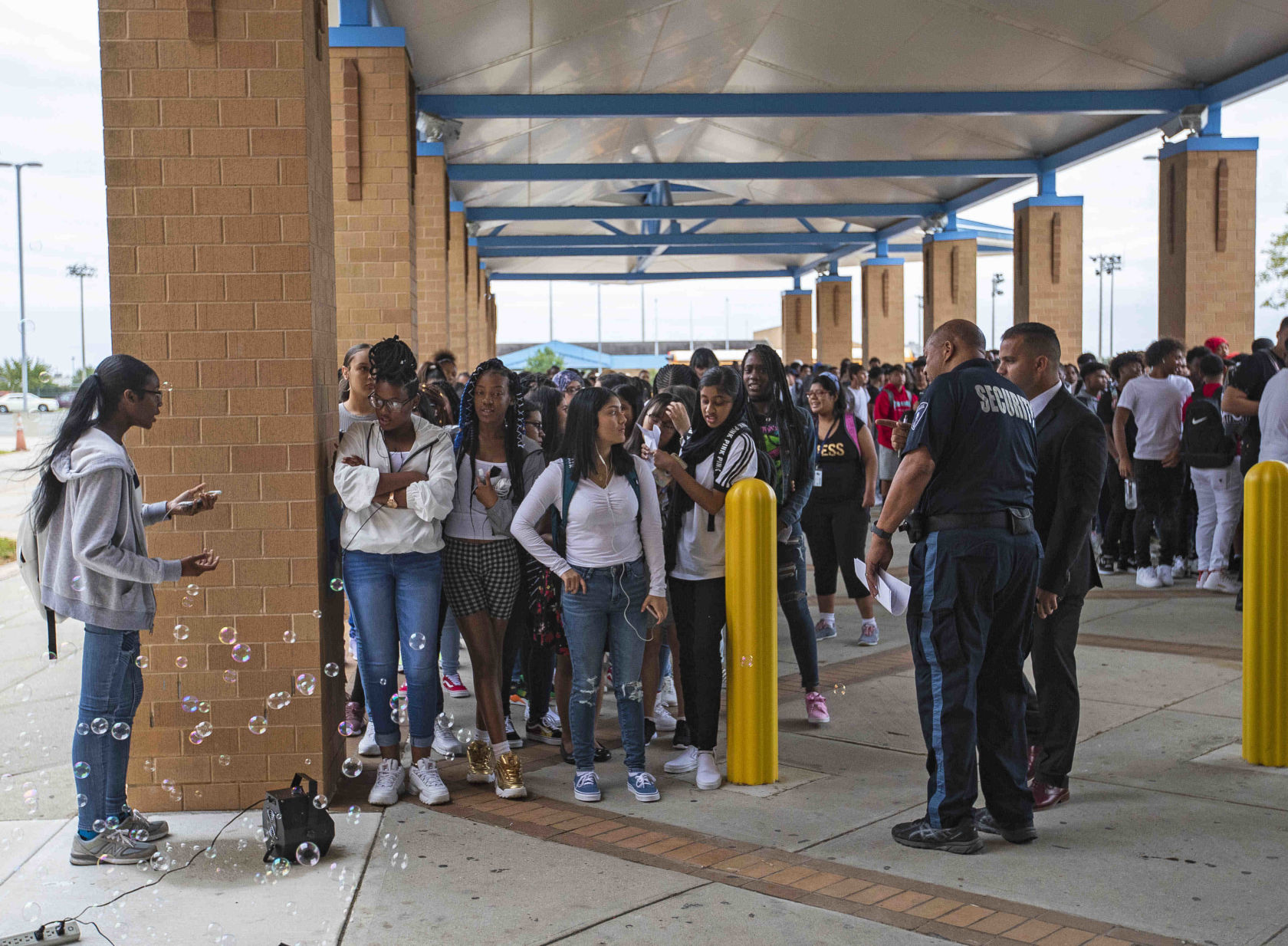 First day of School of Atlantic City High School